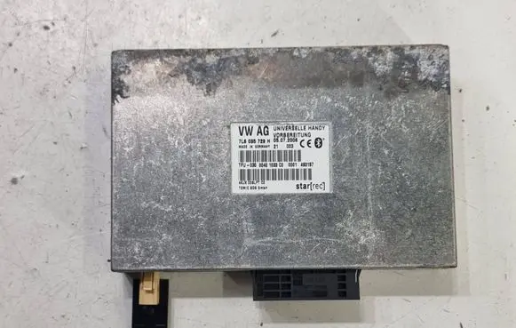 Volkswagen Touareg I Bluetooth control unit module 7L6035729H AKJX008LFT 03000401033C0