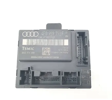 Audi A6 S6 C6 4F Door control unit/module 4F0910792F 4F0959792F 0033TFK0001