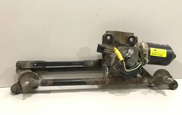 Hyundai Getz Front wiper linkage and motor 981001C100 035247380