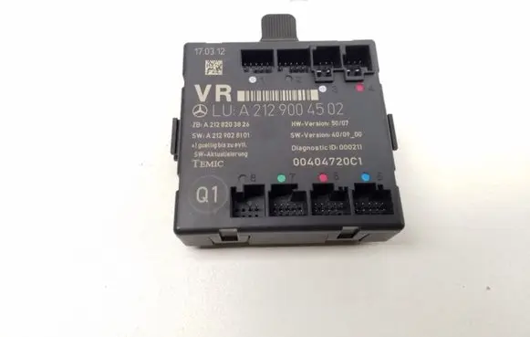 Mercedes-Benz E W212 Door control unit/module A2129004502