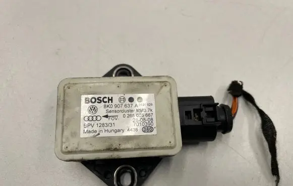 ESP acceleration yaw rate sensor