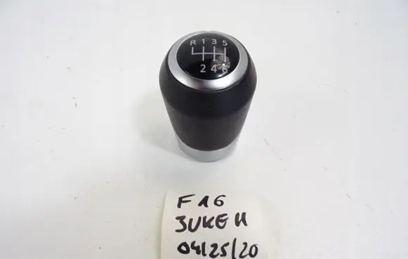 Nissan Juke II F16 Gear lever shifter trim leather/knob 969356PA2A