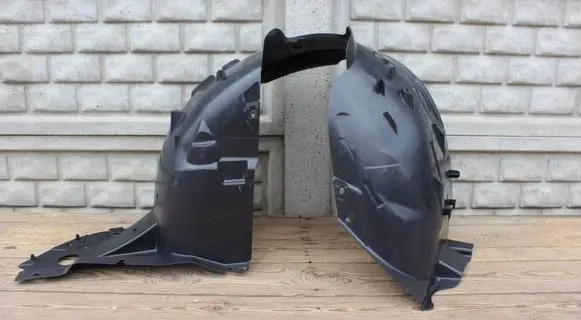 Citroen C3 Front wheel arch liner splash guards 9812150180