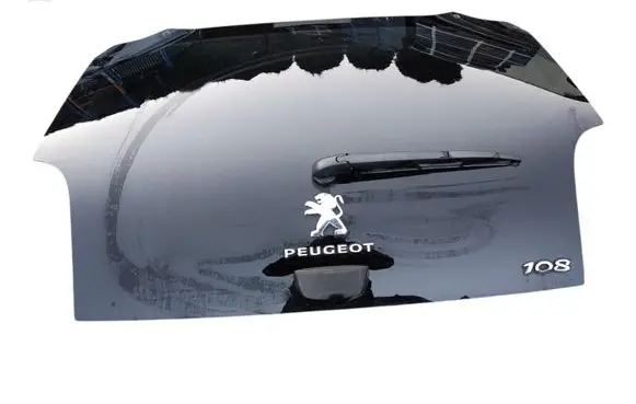 Peugeot 108 Opening tailgate glass 