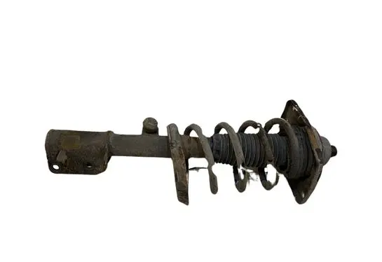 Front shock absorber with coil spring