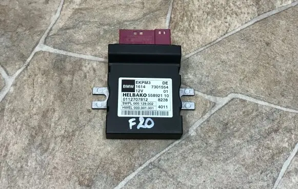 BMW 1 F20 F21 Fuel injection pump control unit/module 7301554