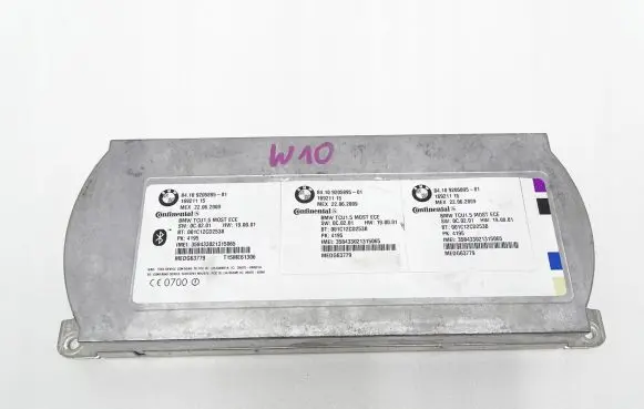 BMW 5 E60 E61 Bluetooth control unit module 9205895