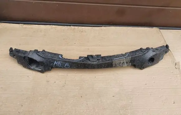 Front bumper foam support bar