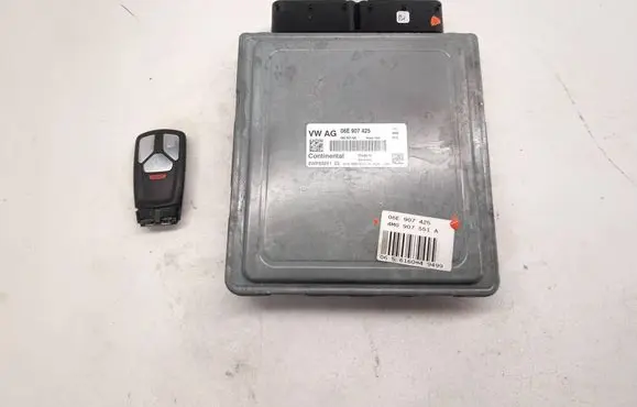 Audi Q7 4M Engine ECU kit and lock set 4M0907551A 06E907425 5WP5020103