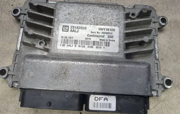 Chevrolet Spark Engine control unit/module 25182026 96958816 5WY1K12A
