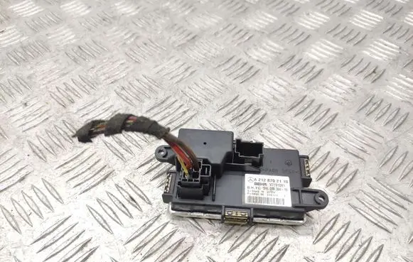 Mercedes-Benz E C207 W207 Heater blower fan relay A2128702110