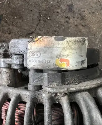 Mercedes-Benz S W220 Generator/alternator 0986046343