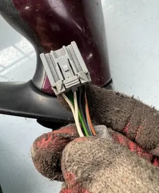Volvo S80 Front door electric wing mirror 12132321