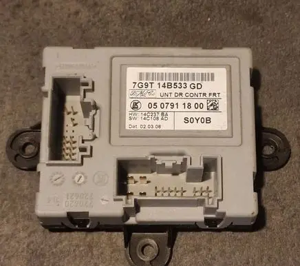 Ford Galaxy Door control unit/module 7G9T14B533GD 0507911800 14C237BA