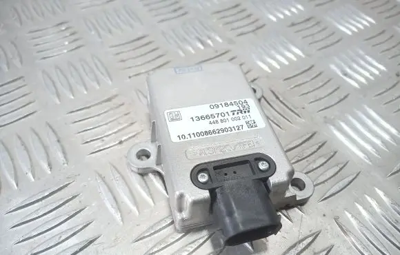 Opel Signum ESP acceleration yaw rate sensor 09184504