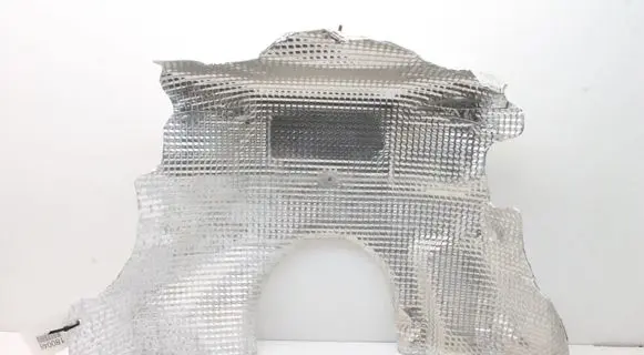 Aston Martin Vantage IV Heat shield in engine bay 