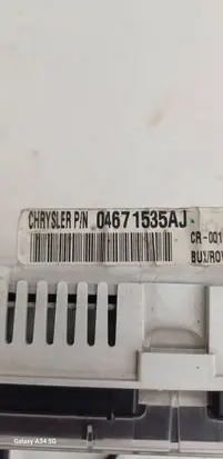 Chrysler PT Cruiser Speedometer (instrument cluster) 04671535AJ