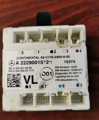 Mercedes-Benz C W205 Door control unit/module A2229001512 A2229015403 A2229025311