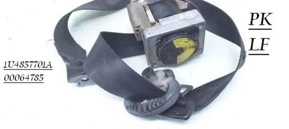 Skoda Octavia Mk1 (1U) Front seatbelt 1U4857701A 00064785