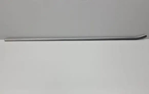 Front door glass trim molding