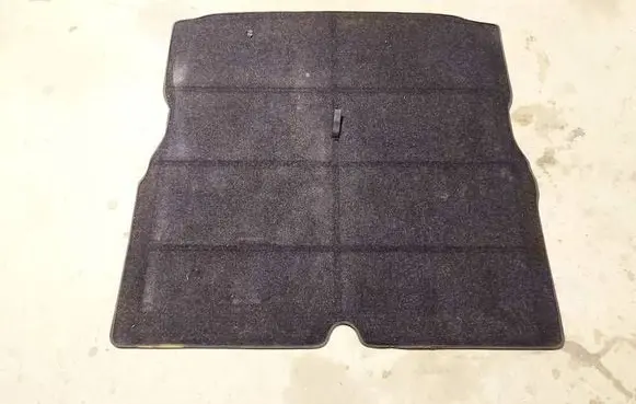 Opel Zafira B Trunk/boot mat liner 