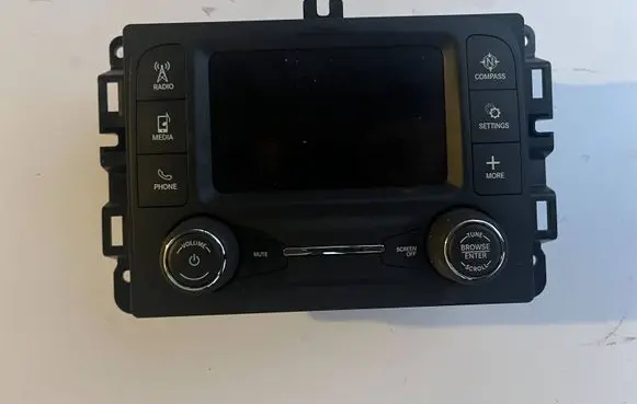 Jeep Compass Radio/GPS head unit trim TVP0N2516H04EC P68292816AD P68292816AC