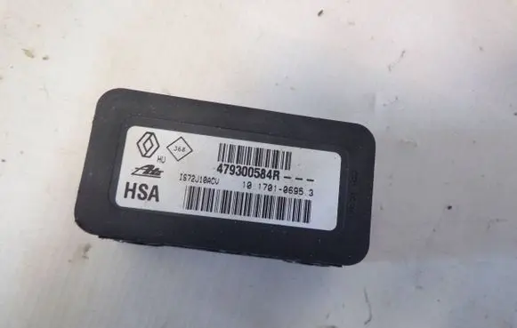 Renault Megane III ESP acceleration yaw rate sensor 479300584R 1S72J10ACV 10170106953