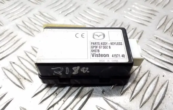 Mazda 6 Keyless (KESSY) go control unit/module GP9F675DZB