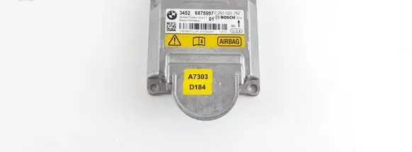BMW 5 F10 F11 Airbag control unit/module 6875997 34526875997