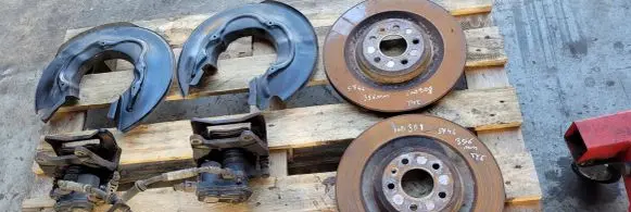 Audi A7 S7 4G Brake discs and calipers set 