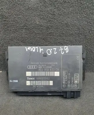 Audi A4 S4 B7 8E 8H Comfort/convenience module 8E0959433CH