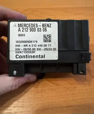 Mercedes-Benz E W212 Fuel injection pump control unit/module A2129000306 1032800908179 A2124460071