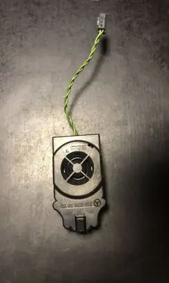 Front door high frequency speaker
