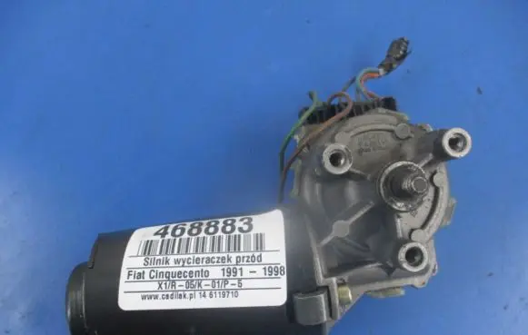 Fiat 500 Cinquecento Front wiper linkage and motor