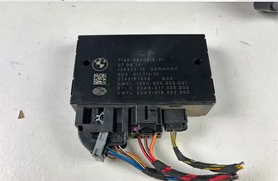 BMW 1 F20 F21 Tow bar trailer control unit/module 12037315