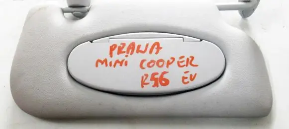 Mini One - Cooper Coupe R56 Sun visor