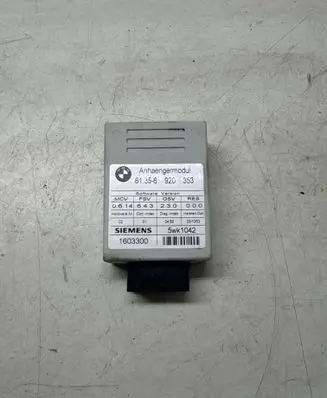 BMW 7 E65 E66 Tow bar trailer control unit/module 61356920353 1603300 5WK1042
