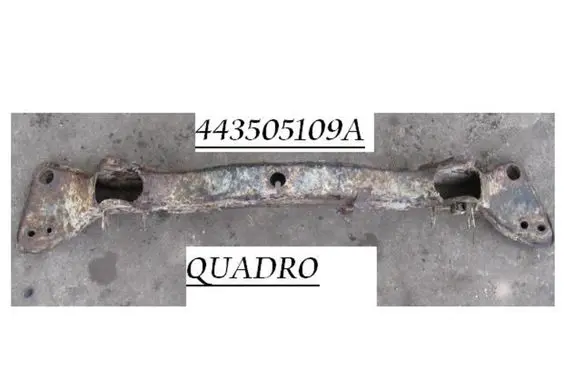 Audi 100 200 5000 C3 Rear subframe 443505109A