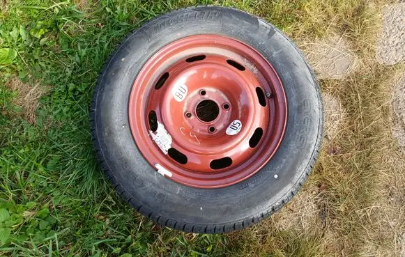 Citroen C4 I R15 spare wheel 