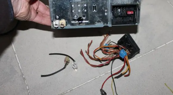 Volkswagen Touran I Sound system wiring loom 3B7035444 RCD300