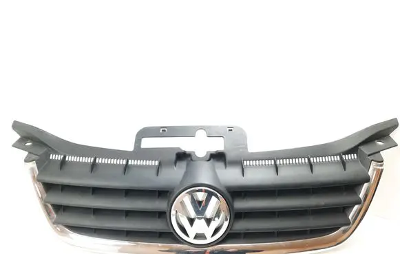 Volkswagen Touran I Front bumper upper radiator grill 1T0853651