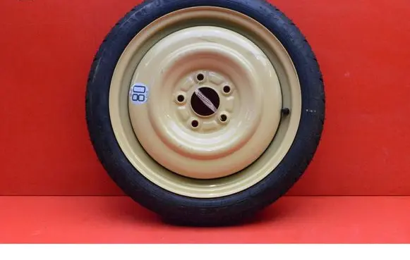 Mitsubishi Lancer VIII R17 spare wheel 