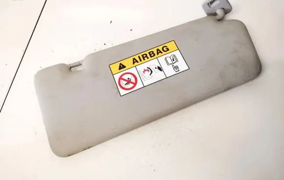 Renault Zoe Sun visor