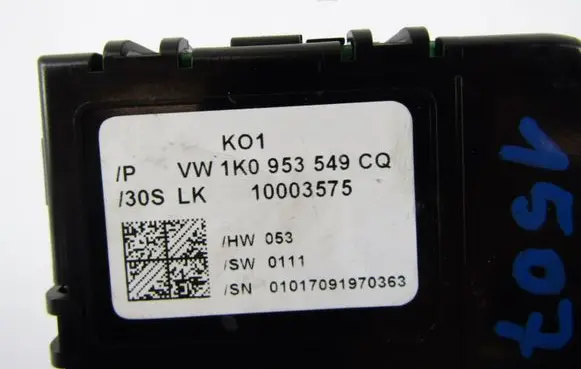 Volkswagen Golf VI Other control units/modules 1K0953549CQ