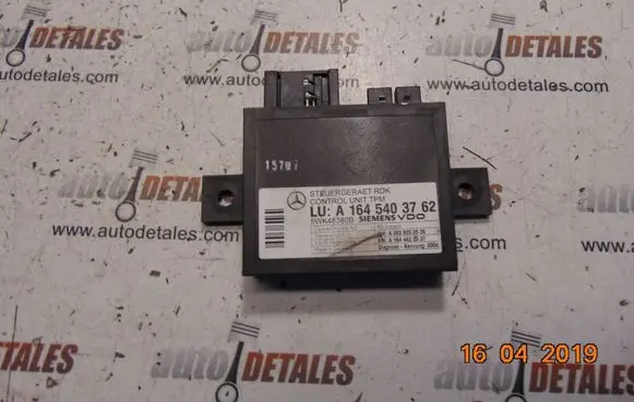 Mercedes-Benz GL X164 Tire pressure control unit A1645403762