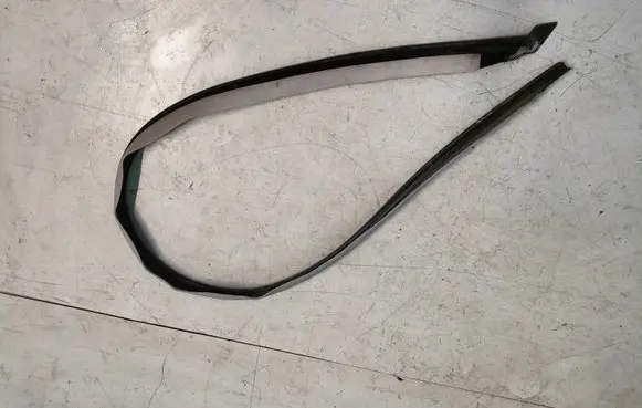 Mercedes-Benz CL C215 Front door glass trim molding