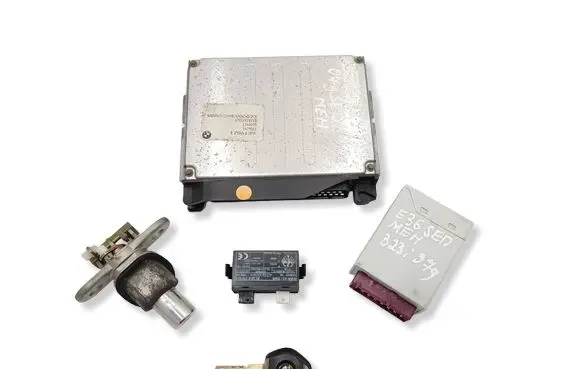 BMW 3 E36 Engine ECU kit and lock set 1429861 61354146046 61358379502
