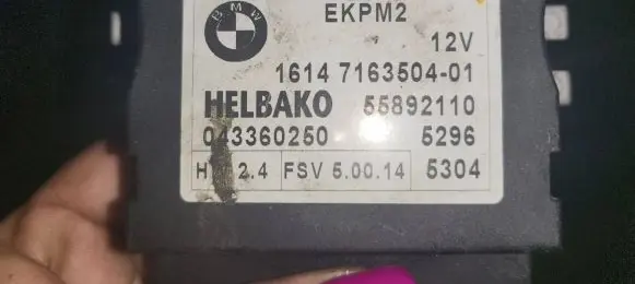 BMW 5 E60 E61 Fuel injection pump control unit/module 16147163504 55892110 043360250