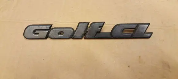 Volkswagen Golf II Rear loading door model letters 191853687K