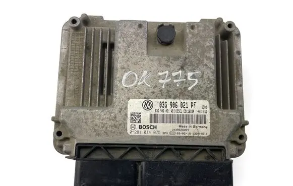 Volkswagen PASSAT B6 Engine control unit/module ECU 03G906021PF 0281014075